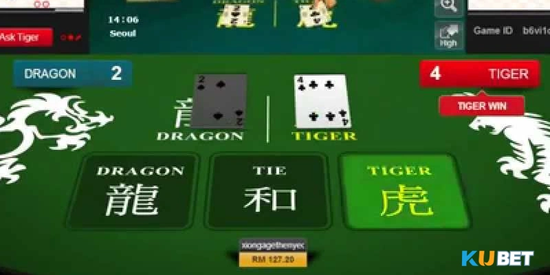 game rồng hổ kubet có cách thức chơi dễ hiểu, thu hút nhiều bet thủ